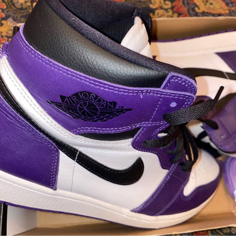 Jordan 1 " court purple "